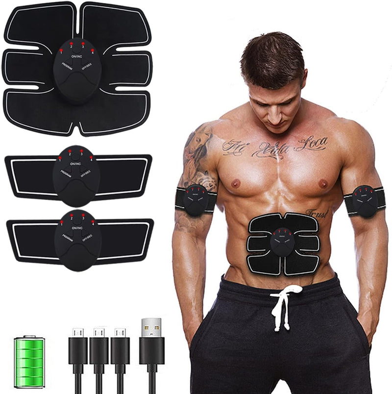 Tschenhao Abdominal Toning Trainer Abs Workout Equipment Ab Sport Exercise for Men and Women Waist Trainer Tummy Green Grey Large