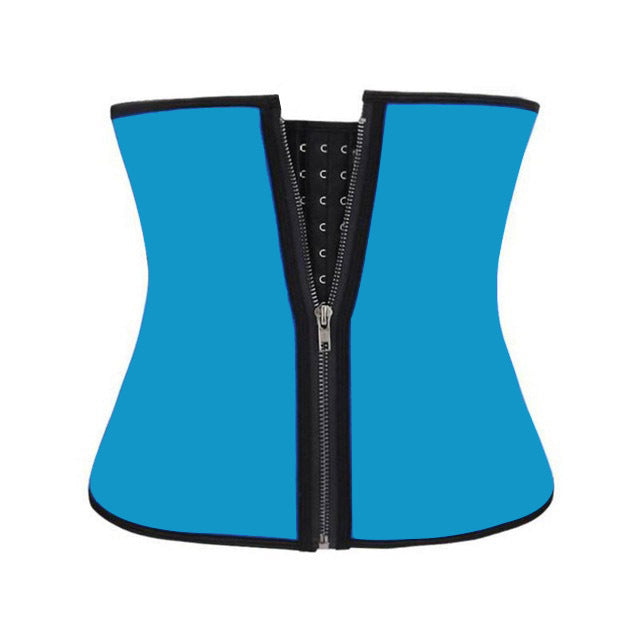 Men's Waist Trainer Slimming Zipper Belt for Tummy Control