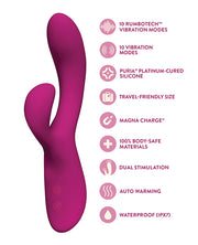 Blush Quinn Rabbit Vibrator - Burgundy