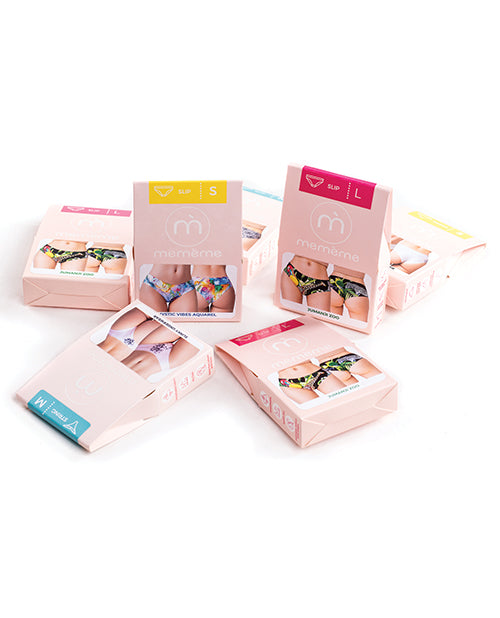 Mememe Love Message Printed Thong XL