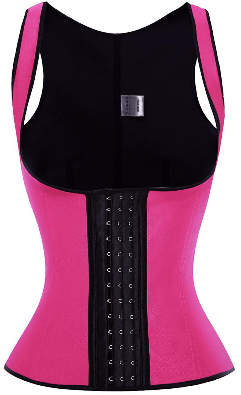 Waist Trainer for Women Latex Underbust Waist Cincher Steel Boned Corsets Body Shaper Sport Tummy Control