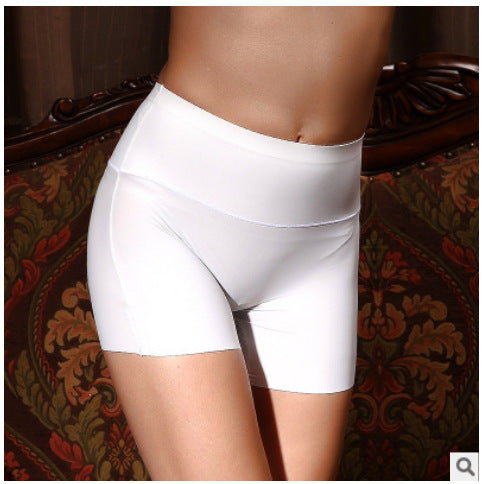 High-Waisted Traceless Ice Silk Panties for Women