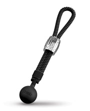 Rebel Heavy Rope Cock Lasso w/Ball - Black