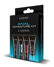 Wicked Sensual Care Anal Adventure Kit - 1 oz Bottles