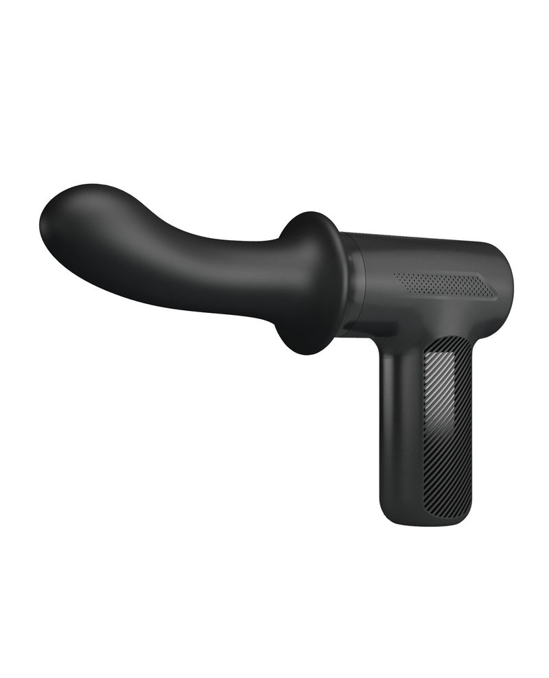 Pretty Love DJ Doctor Thrusting Gun Massager - Black