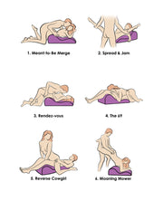 Bedroom Bliss Contoured Love Cushion