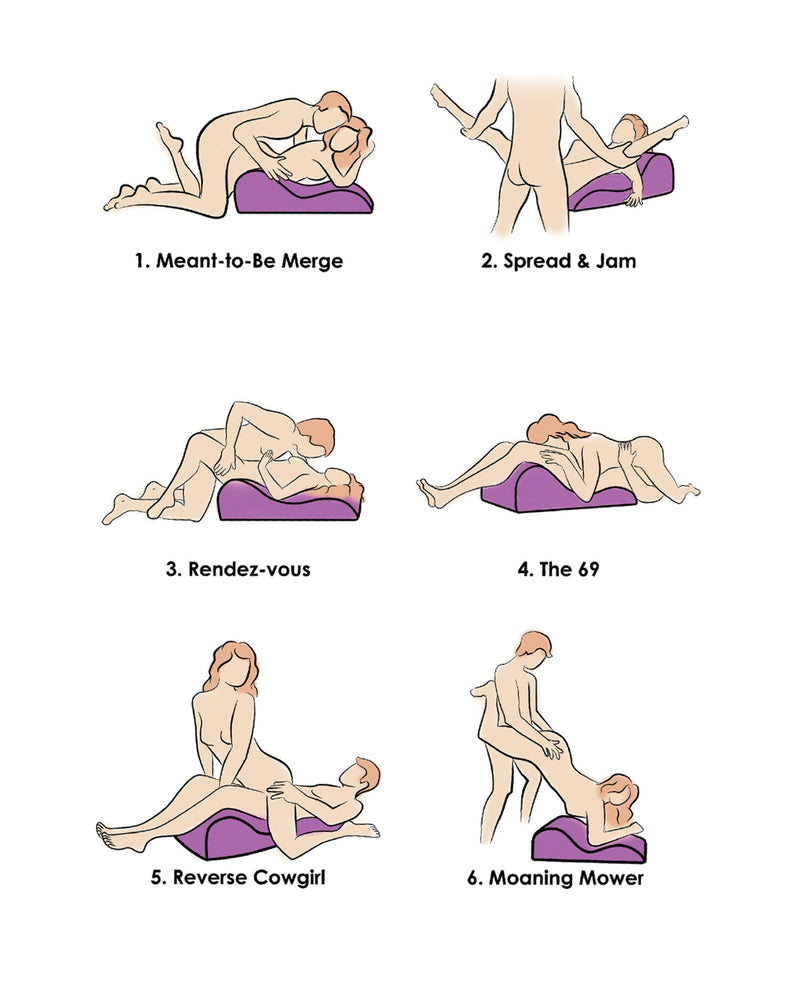 Bedroom Bliss Contoured Love Cushion