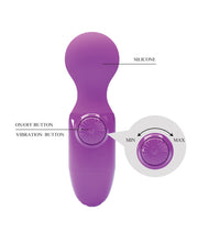 Pretty Love Little Cute Mini Stick Massager - Purple