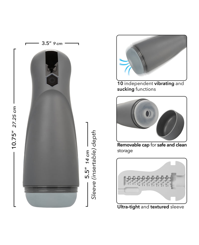 Milk Master Automatic Milker Stroker - Black