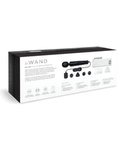 Le Wand Die Cast Plug-In Massager - Black