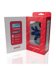 Screaming O Ohare Remote Controlled Vibrating Ring - Blue