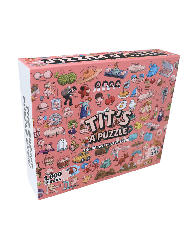 Tits A Puzzle 1000 Piece Boob Themed Puzzle