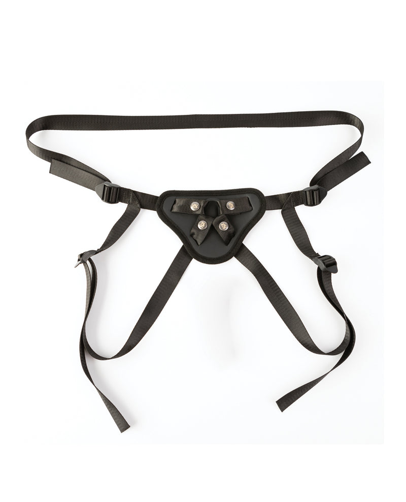Sei Mio Strappers Delight Beginners Strap-On Harness - Black
