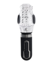 Zero Tolerance Thrill Ride Rechargeable Stroker - Black/Clear